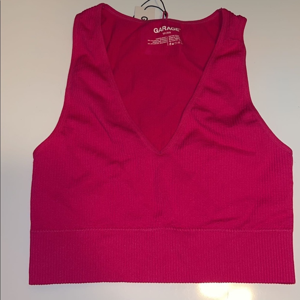 garage crop top